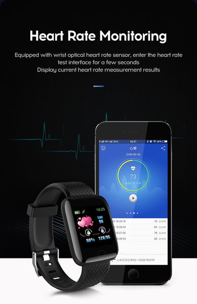 Wasserfeste Fitness Smart Watch